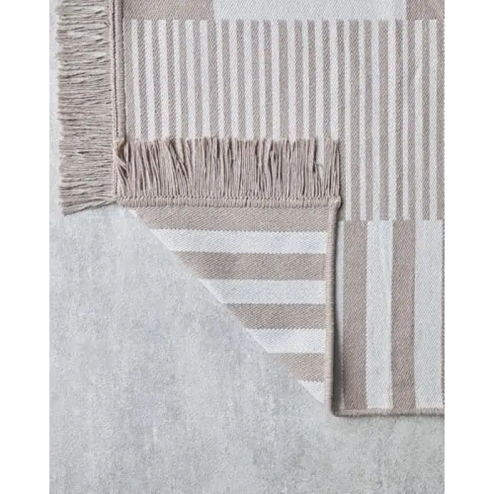 Vortice Dokuma Kilim Krem
