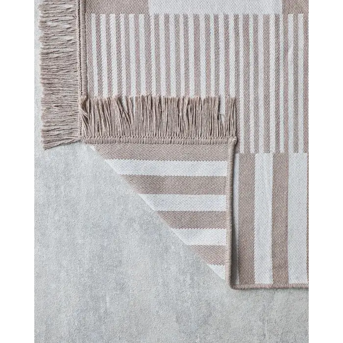 Vortice Dokuma Kilim Krem