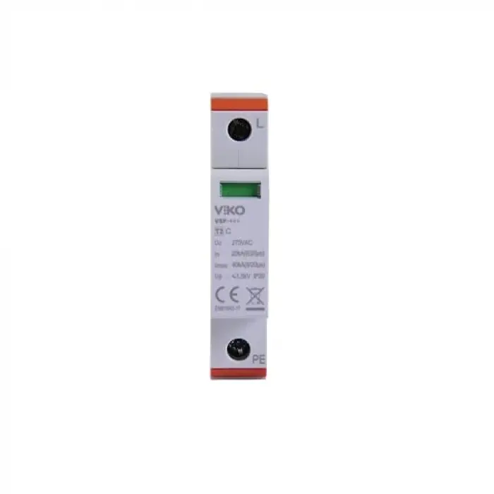 Vsp-1/40/C Modüler Parafudur 40kA 1Kutup C Tip