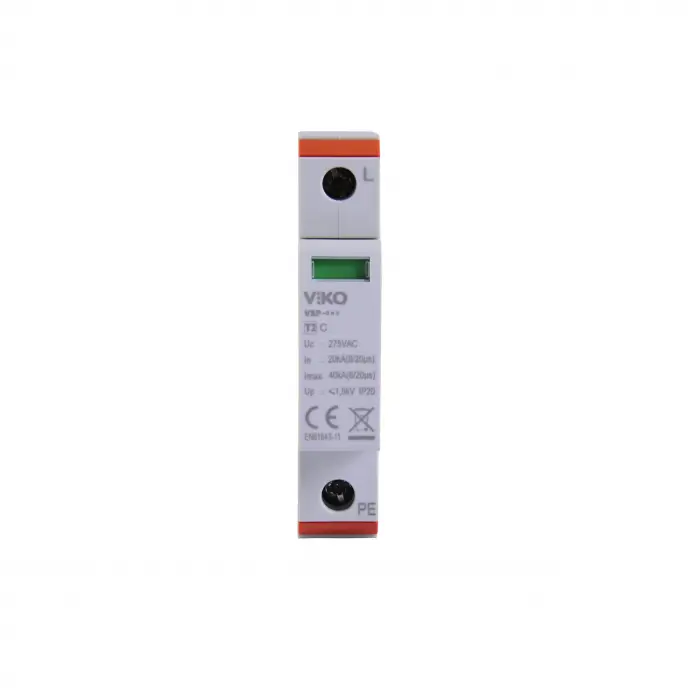 Vsp-1/40/C Modüler Parafudur 40kA 1Kutup C Tip