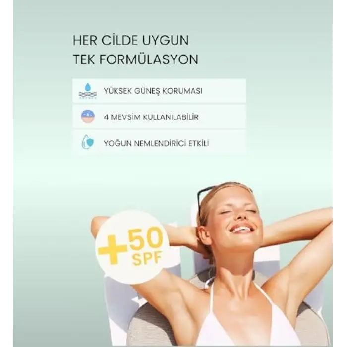 Vücut Güneş Kremi SPF 50