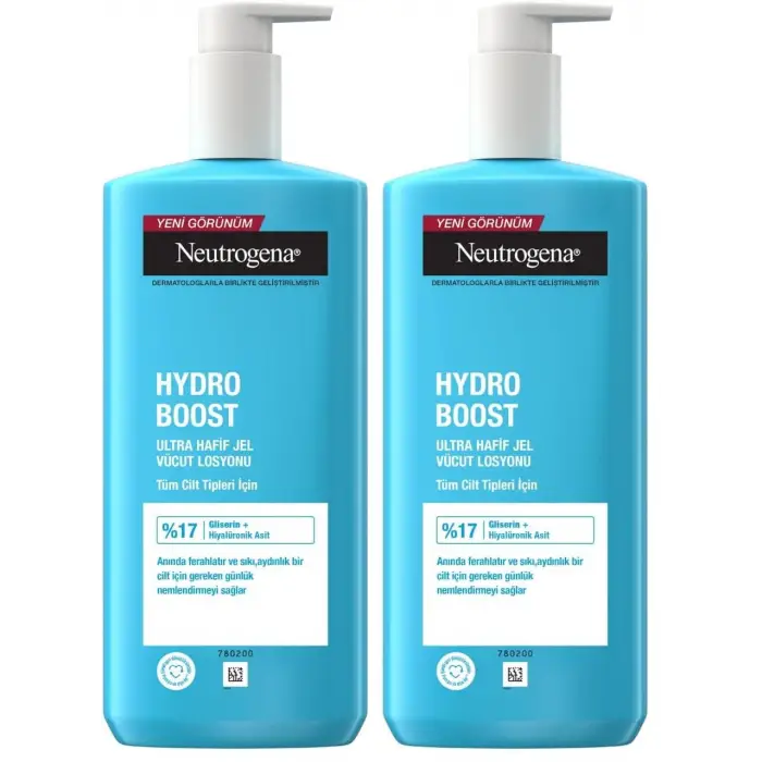 Vücut Losyonu, Hydro Boost, 400 ml (2 paketi)