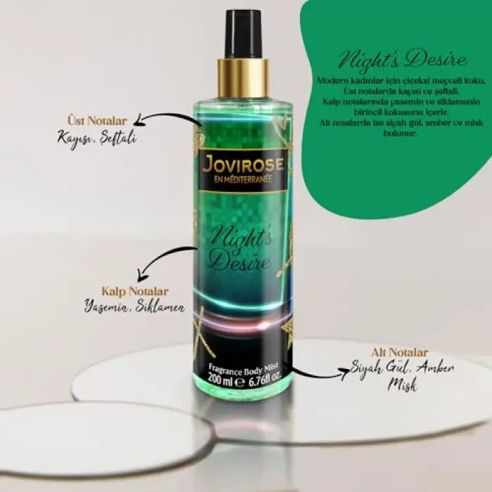 Vücut Spreyi Nights Desire 200 ml