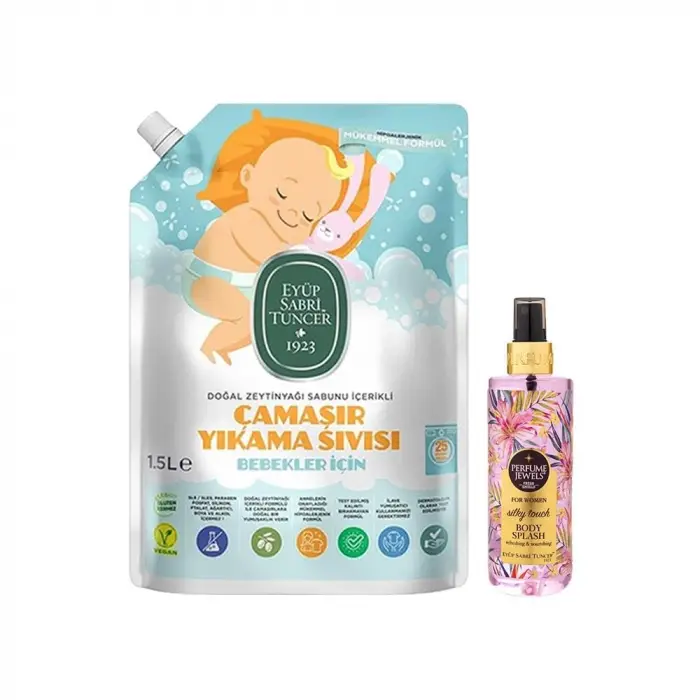 Vücut Spreyi Silky, Çamaşır Deterjanı, Touch ve Bebek