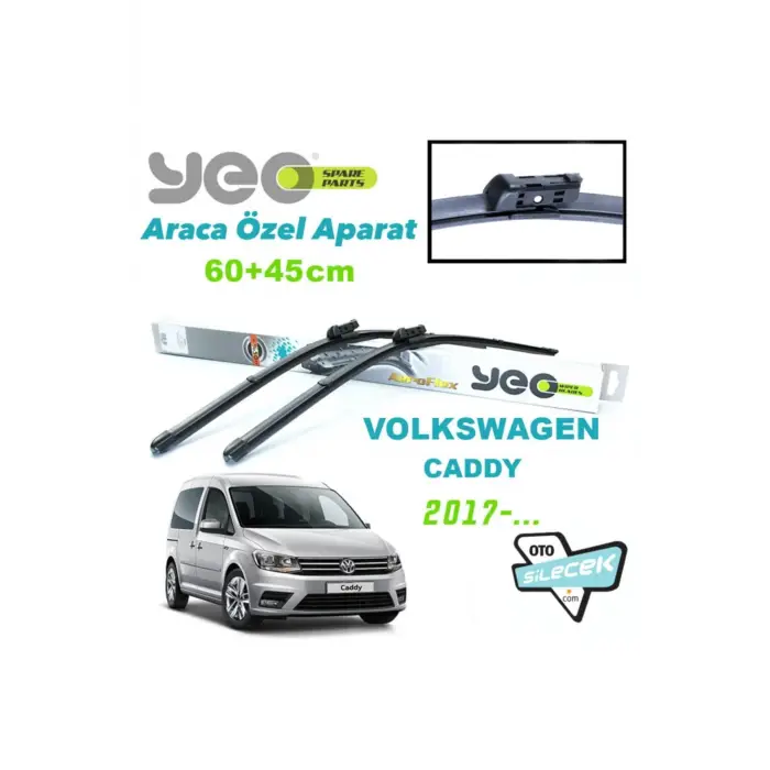 VW Caddy ile Uyumlu Silecek Takımı 2017-..