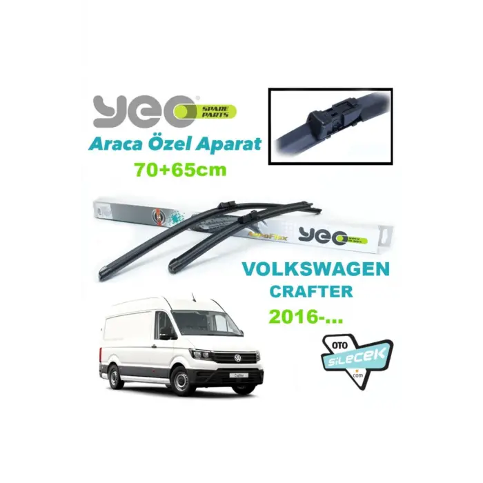 Vw Crafter ile Uyumlu Silecek Takımı 2016-..