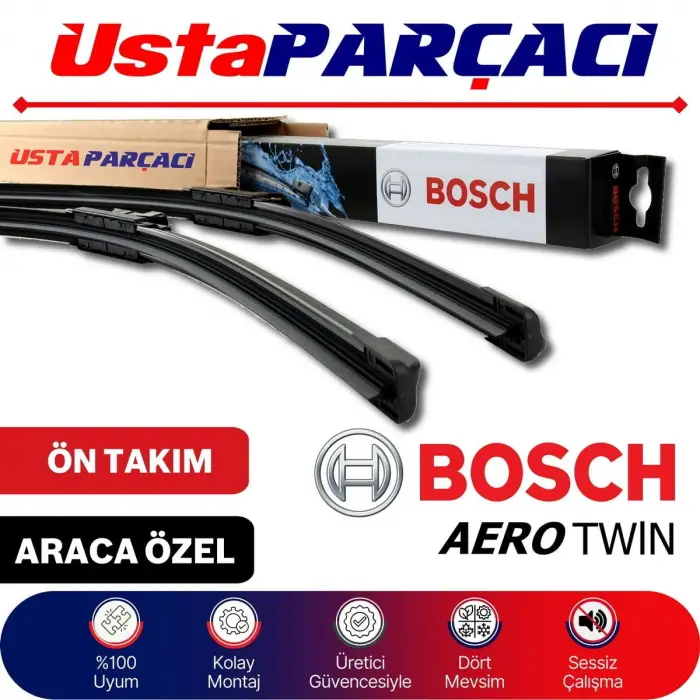 VW Jetta Silecek Takımı 2011-2017 Aerotwin A620s