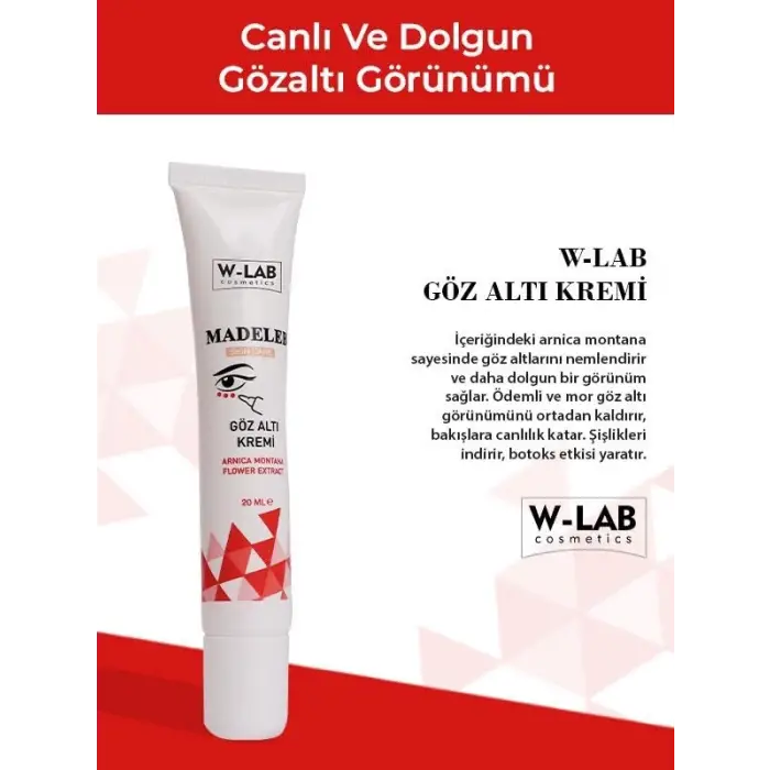 W-Lab Madeleb Göz Altı Kremi 20 ML