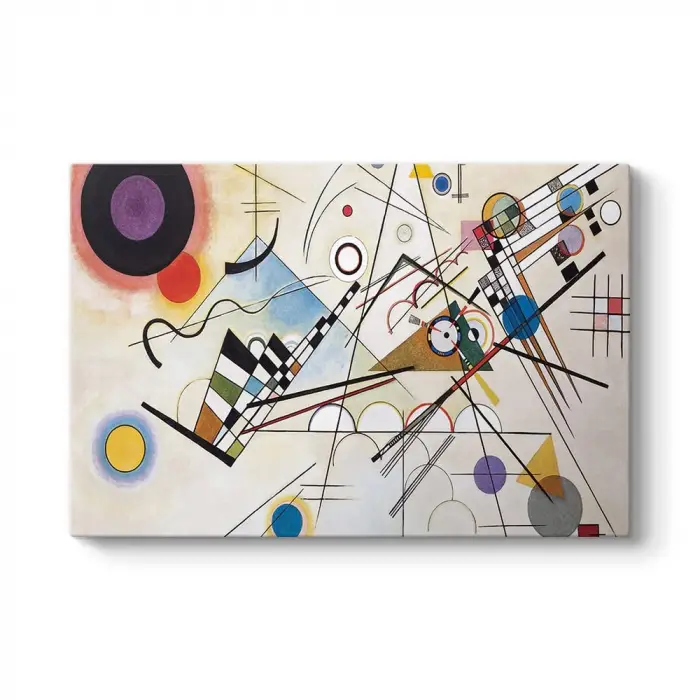 Wassily Kandinsky Composition Vııı tablosu 140 x 100