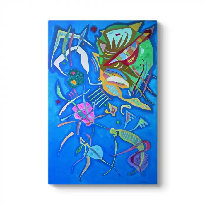 Wassily Kandinsky, Silent Harmony Tablosu 30 x 45