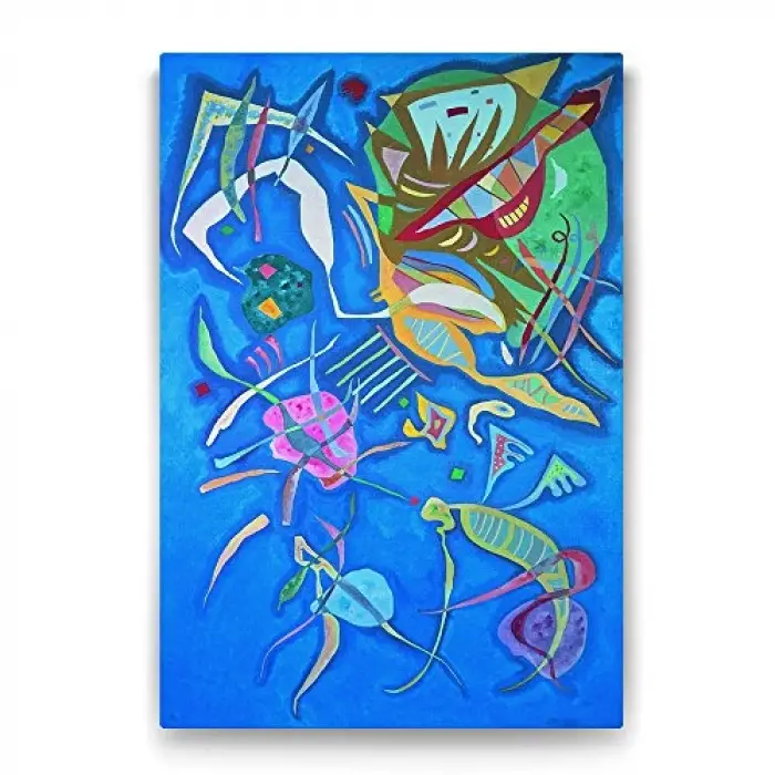 Wassily Kandinsky Silent Harmony Tablosu 70x100 cm