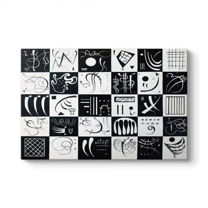 Wassily Kandinsky - Thirty Tablosu 100 x 70