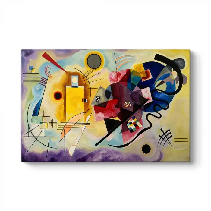 Wassily Kandinsky - Y. R. and B. Tablosu 100 x 70