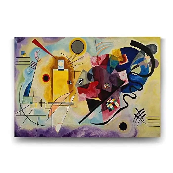 Wassily Kandinsky - Y. R. and B. Tablosu - 75x50cm