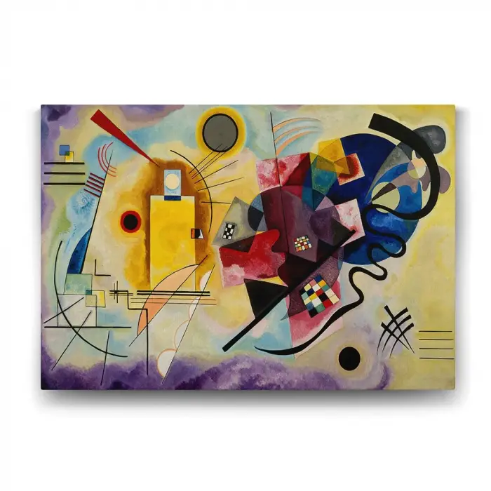 Wassily Kandinsky - Y. R. and B. Tablosu - 75x50cm