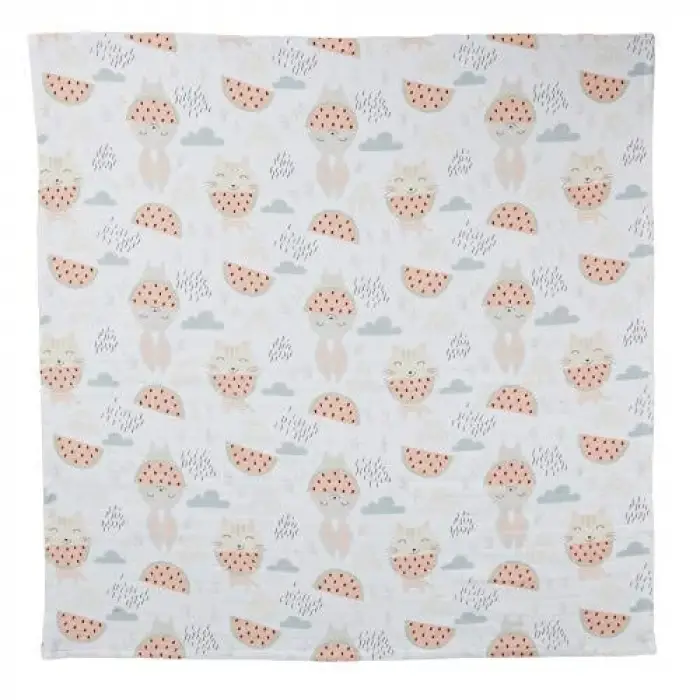 Watermelon Muslin Çok Amaçlı Örtü