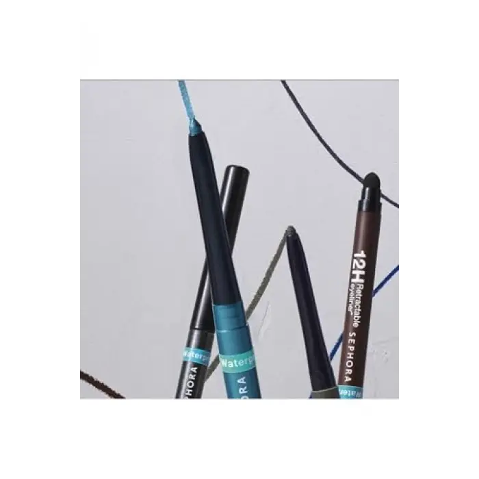 Waterproof 12H Retractable Eyeliner - Eyeliner, Bordo