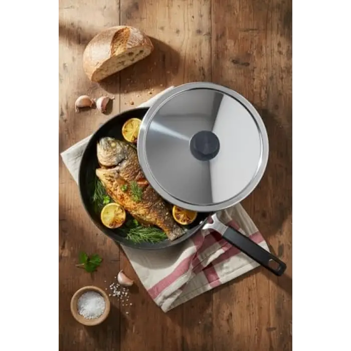 Wave 32 Cm Granit Balık Tavası