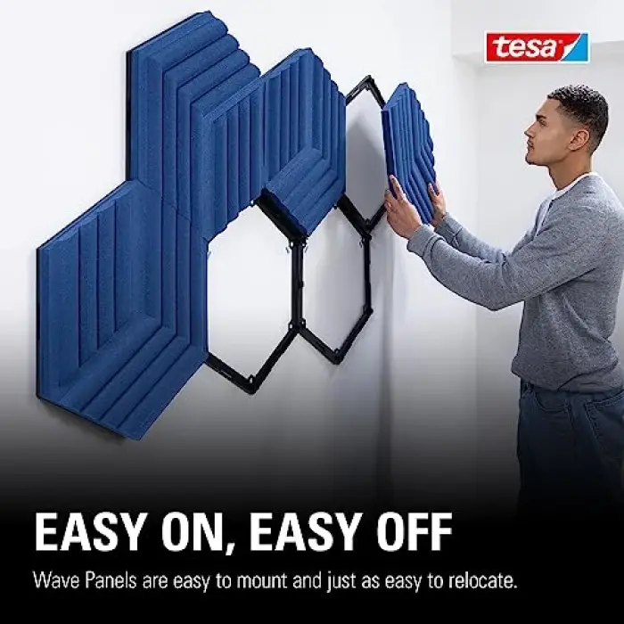 Wave Akustik Panel Başlangıç Seti, Mavi (10AAL9901)