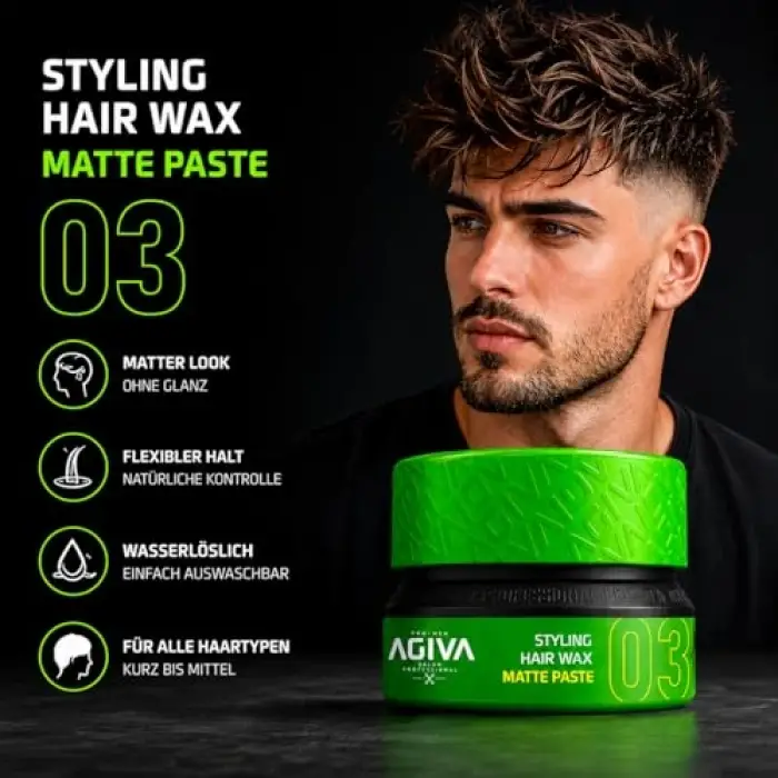 Wax 155 Ml 03 (Matte Paste) Yeşil