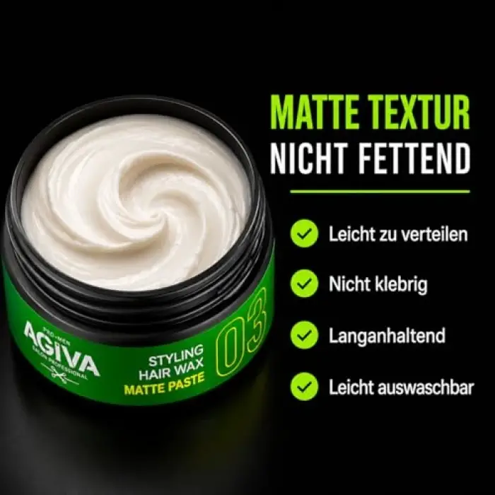 Wax 155 Ml 03 (Matte Paste) Yeşil