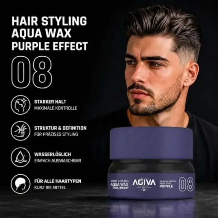 Wax 155 Ml 08 (Cool Bright) Mor