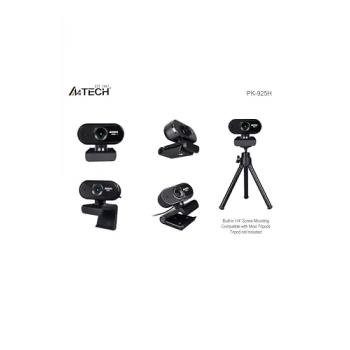 Webcam, A4 Tech PK-925H Full HD 1080P Mikrofonlu