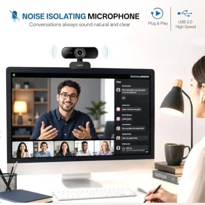 Webcam C260 Full HD 1080P/HD720P USB 2.0