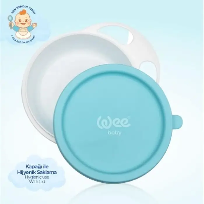 Wee Baby Kapaklı Mama Tabağı