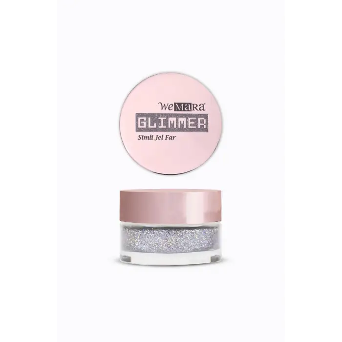 WEMARA GLIMMER SIMLI JEL FAR 001 SILVER RAINBOW 6 ML