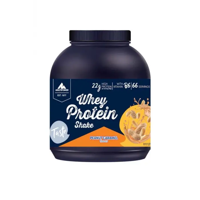 Whey Protein Shake; Peanut Caramel, 2000 g.