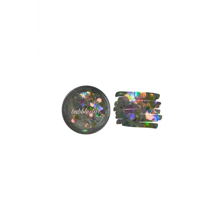 White Glitter Jel, 5 g