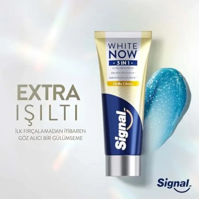 White Now 3in1 Hello Glow Diş Macunu