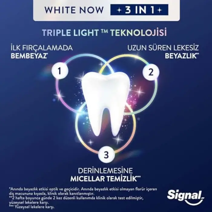 White Now 3in1 Hello Glow Diş Macunu