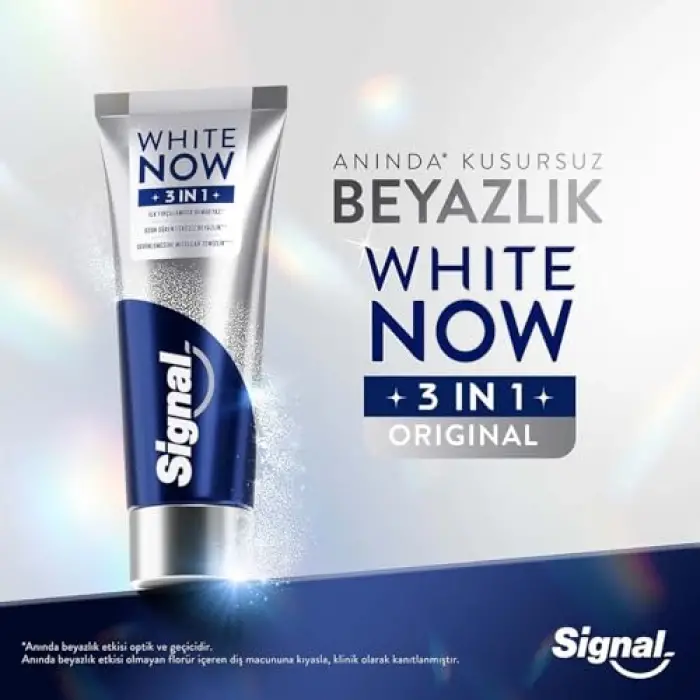 White Now 3in1 Original Diş Macunu