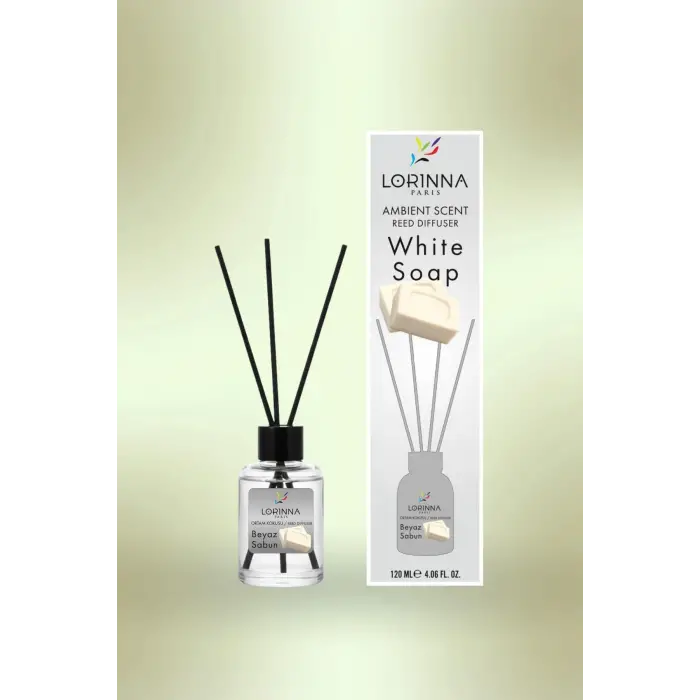 White Soap Bambu Çubuklu 120 ml Oda Kokusu