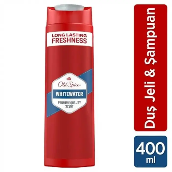 Whitewater Erkekler İçin Duş Jeli ve Şampuan 400 ml