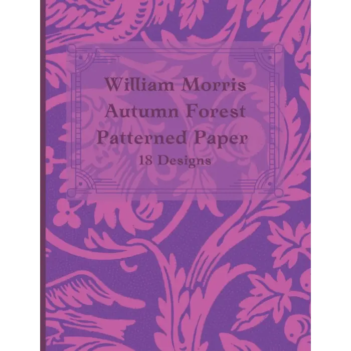 William Morris Autumn Forest Patterned Paper
