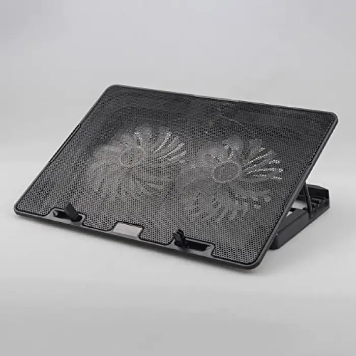 Windy LED Aydınlatmalı Notebook Soğutucu, Siyah