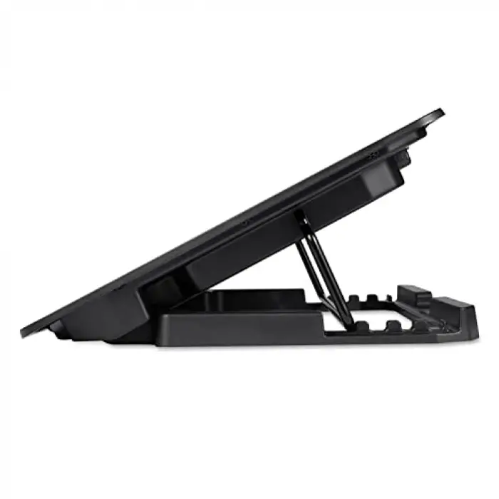 Windy LED Aydınlatmalı Notebook Soğutucu Siyah