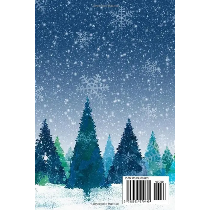 Winter Themed Sudoku Book Medium Difficulty 6x 9