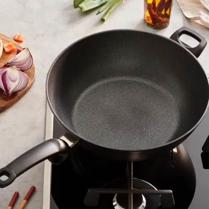 Wok Tava, Adamant Yan Kulplu 32 cm