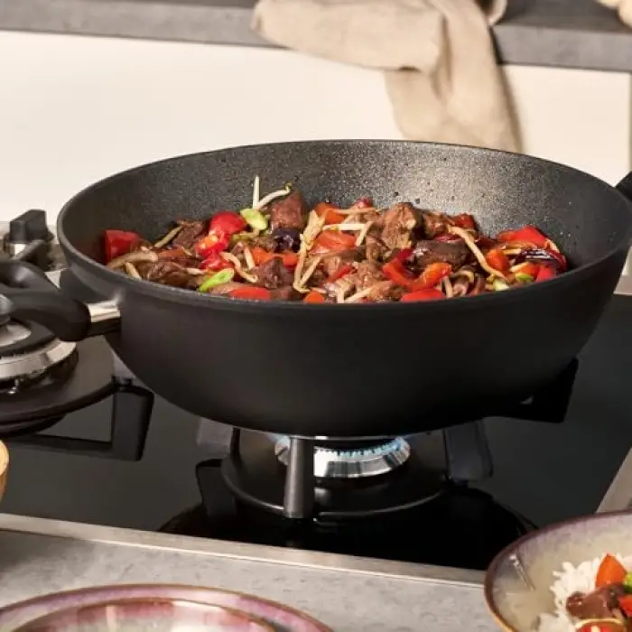 Wok Tava, Adamant Yan Kulplu 32 cm