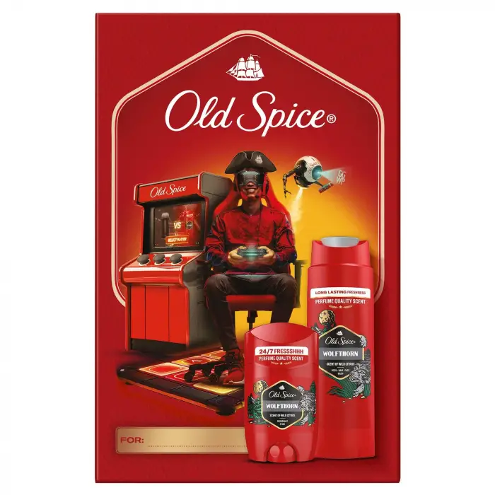 Wolfthorn Erkek Hediye Seti, Stick Deodorant ve Duş Jeli