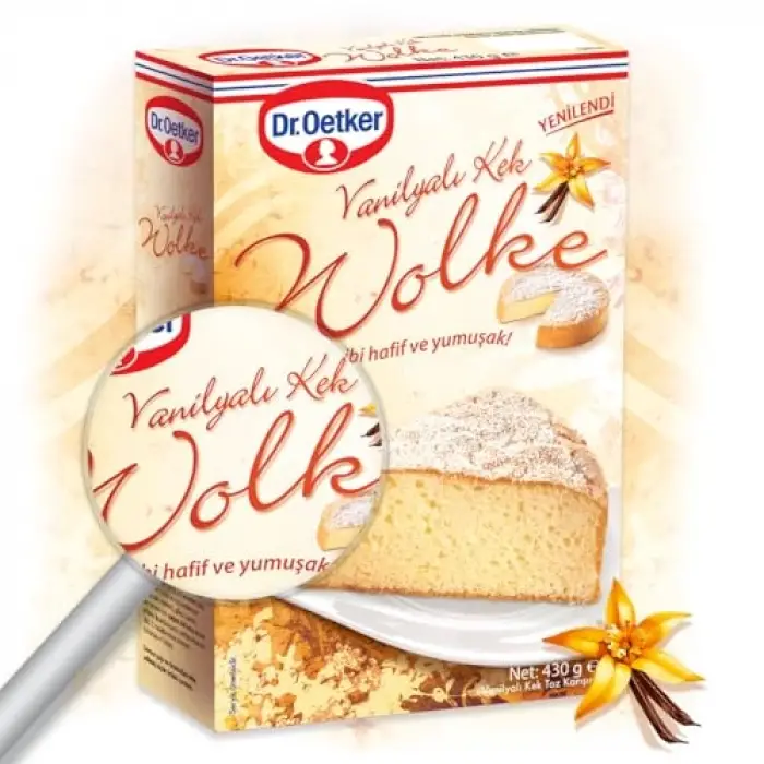 Wolke Vanilyalı Kek 430 g