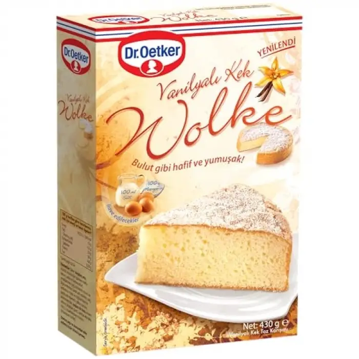 Wolke Vanilyalı Kek 430 g