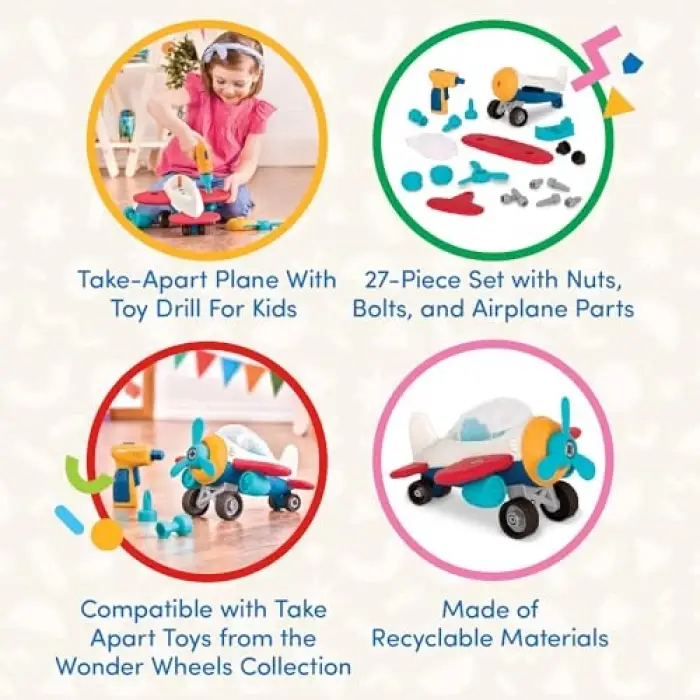 Wonder Wheels Uçak Tak Çıkar