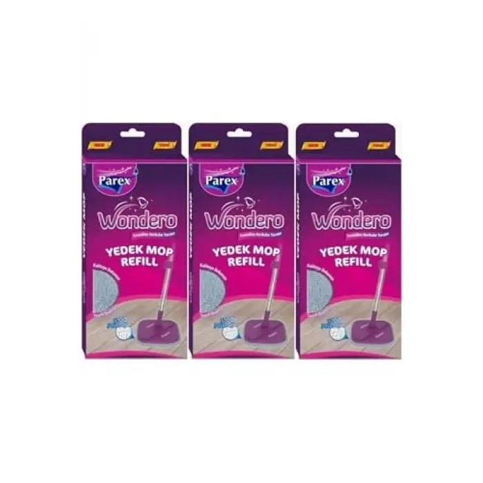 Wondero Yedek Paspas Mop Refill (3 LÜ SET)