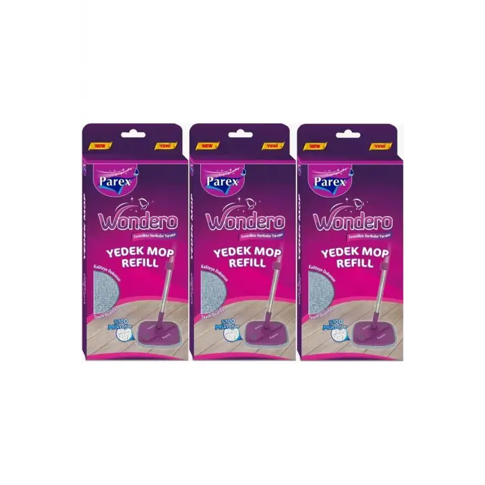 Wondero Yedek Paspas Mop Refill (3 LÜ SET)