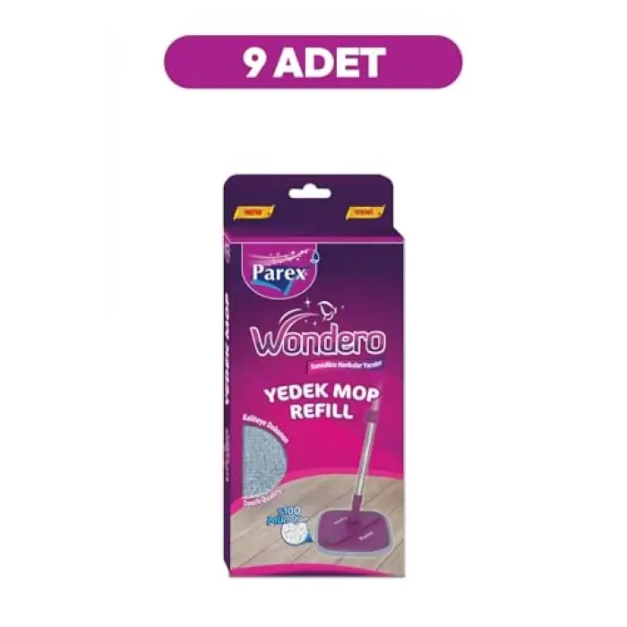 Wondero Yedek Paspas Mop Refill (9 LU SET)
